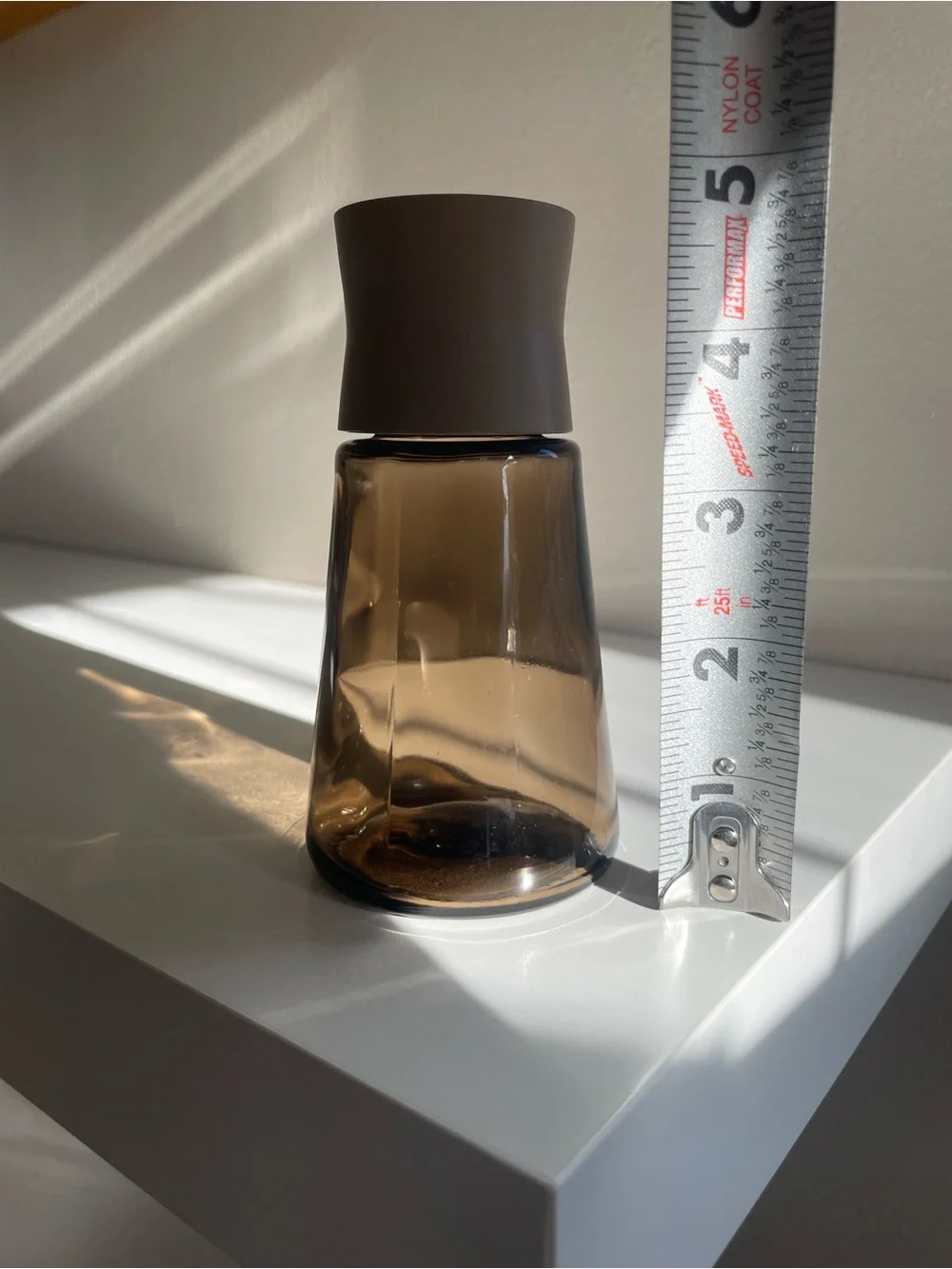 IKEA Brown Glass Pepper Shaker